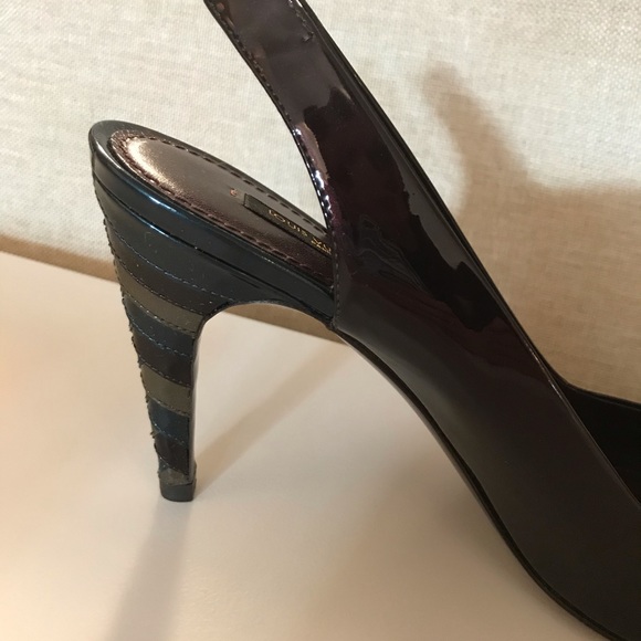 Louis Vuitton Vernis Peep Toe Pumps - Picture 2 of 4